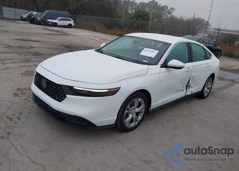 2025 Honda Accord Lx из США, поврежденный, VIN 1HGCY1F21SA032670